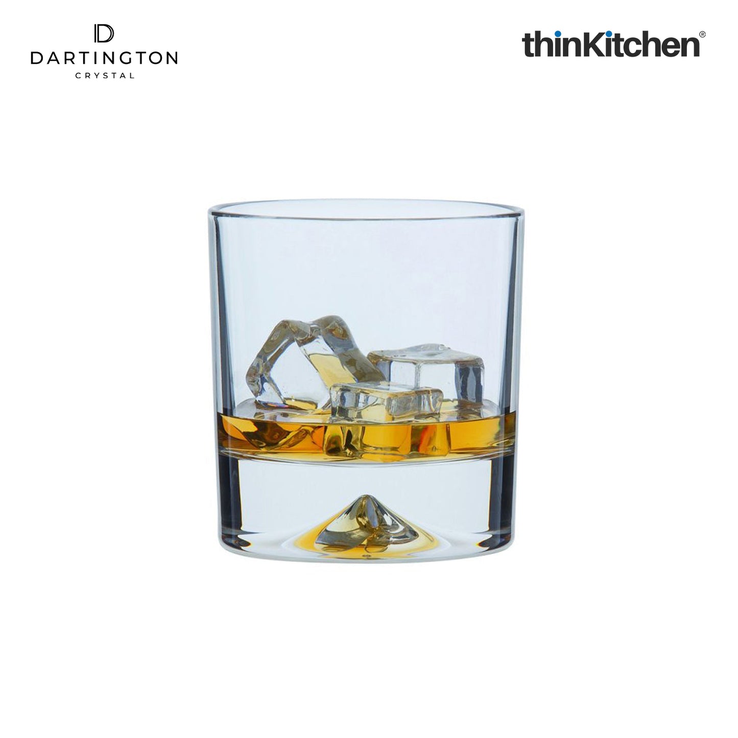 Dartington Dimple Double Old Fashioned (Pair)