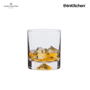Dartington Dimple Old Fashioned Whisky Glasses, Set of 2, 250 ml