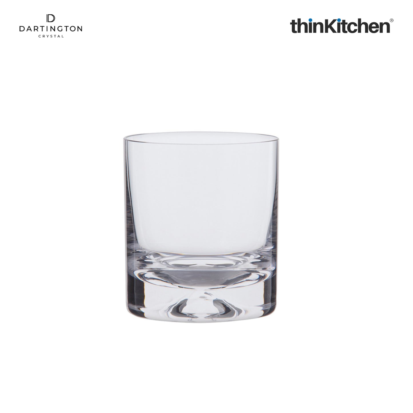 Dartington Dimple Double Old Fashioned Whisky Glass Set Of 2 1