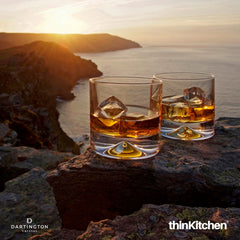 Dartington Dimple Double Old Fashioned Whisky Glass Set Of 2 1