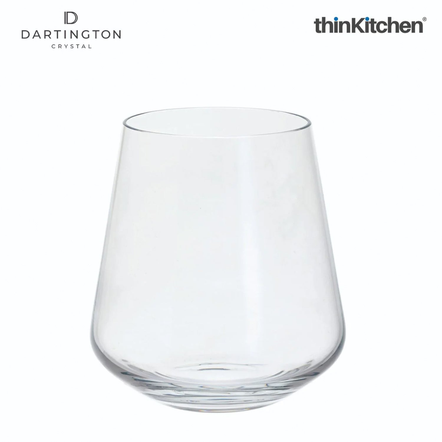 Dartington Crystal Cheers Tumbler Glass, Set of 4 - 2