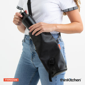 Typhoon Pure Double Wall Bottle, Black, 500ml