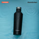 Typhoon Pure Double Wall Bottle, Black, 500ml