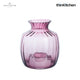 Dartington Crystal Cushion Purple Large Flower Vase