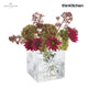 Dartington Crystal Marguerite Square Flower Vase