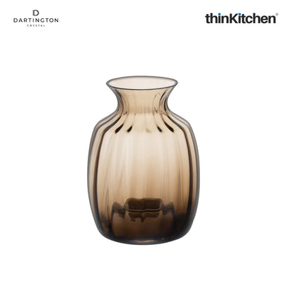 Dartington Cushion Tall Topaz Vase