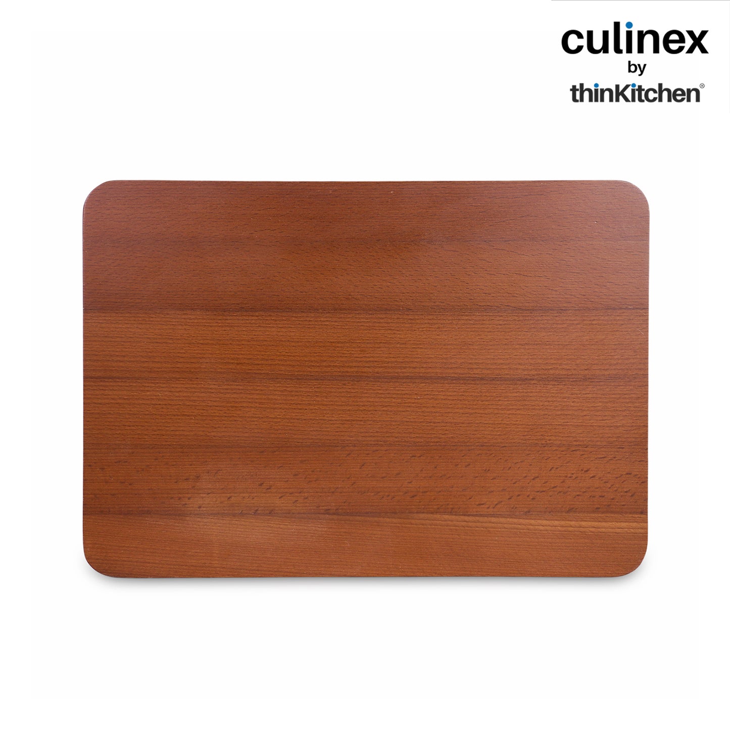 Culinex by thinKitchen Beach Wood Chopping and Serving Board | Carbonized 2-in-1 Cutting Board | Durable Natural Wood | Eco-Friendly, Durable