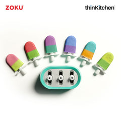Zoku Quick Pop Maker 60ml Per Pop | Instant Popsicle Maker