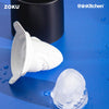 Zoku 2-Piece Large Silicone Ice Cube Molds, Shark