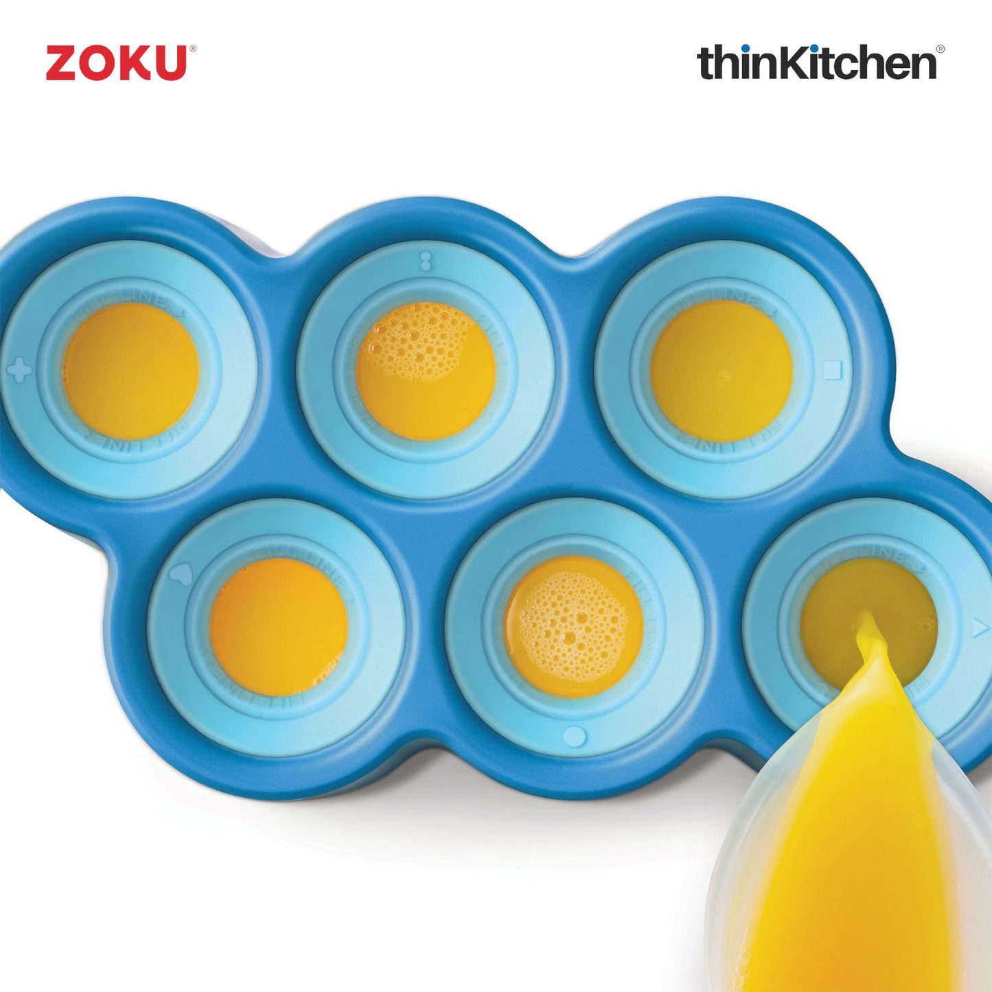 Zoku Fish Pop Mold
