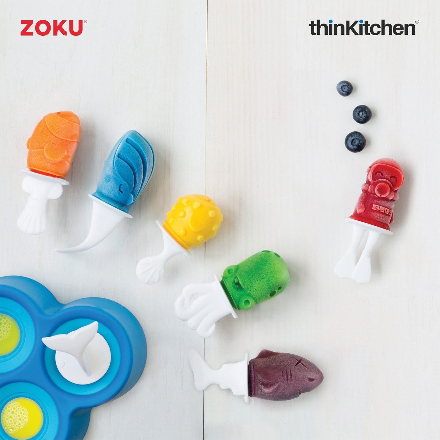 Zoku Fish Pop Mold