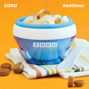 Zoku Blue Ice Cream Maker, 150ml