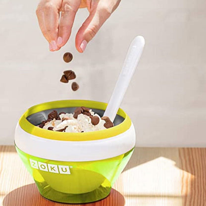 Zoku 150 ML Ice Cream Maker, Green | Ice Cream Churner