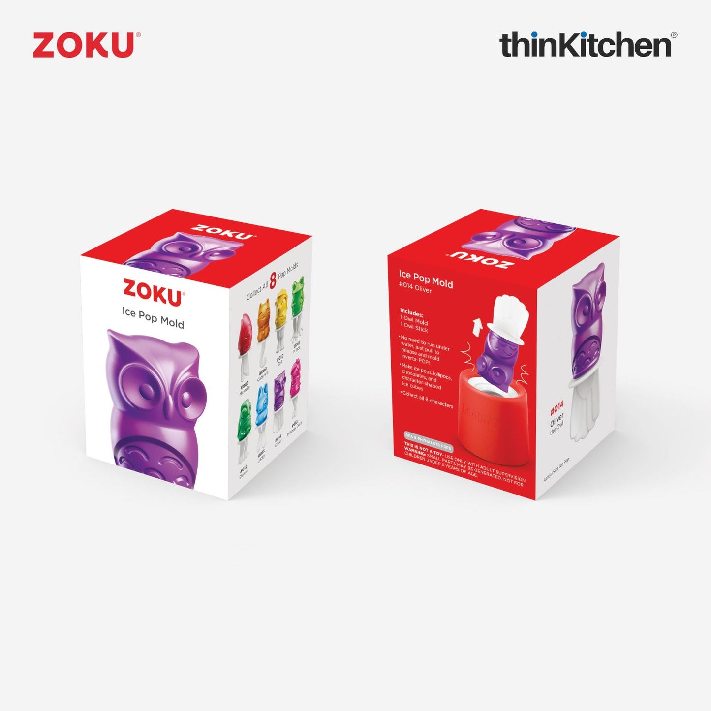 Zoku Ice Pop Mold Owl