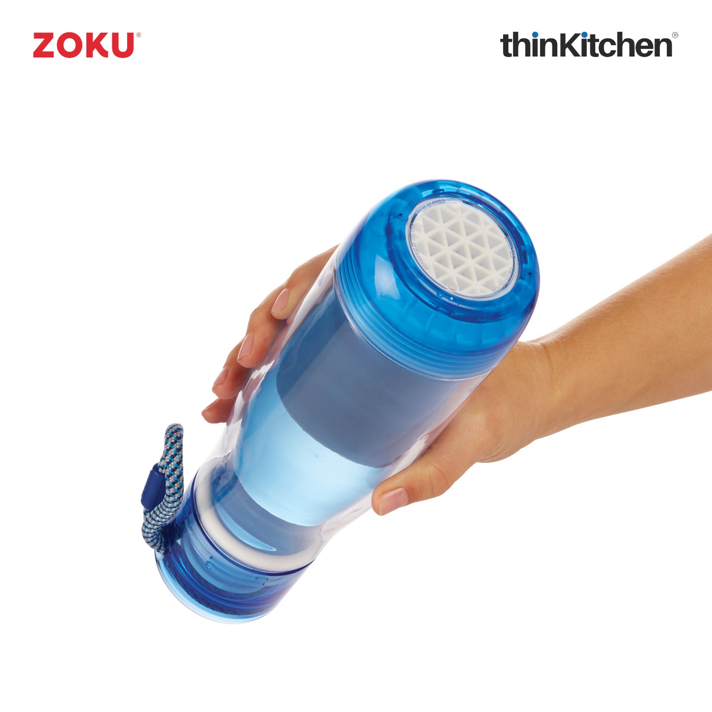 Zoku Blue Everyday Outer Core Bottle, 475ml
