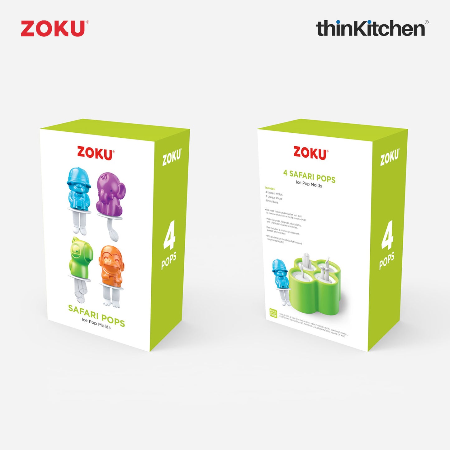 Zoku Safari Pop Mold