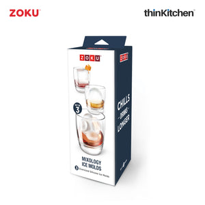 Zoku Mixology Ice Mold, Set of 3