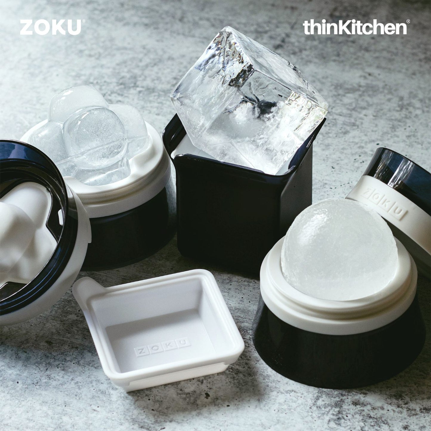 Zoku Mixology Ice Mold Set Of 3