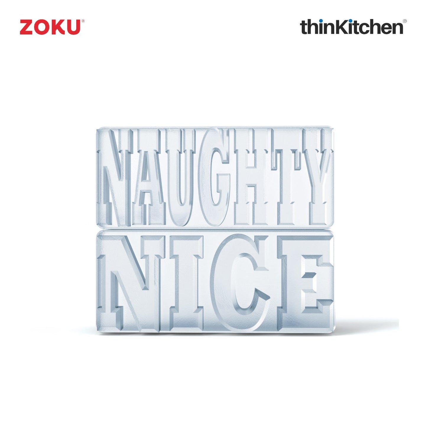 Zoku Naughty/Nice Ice Tray