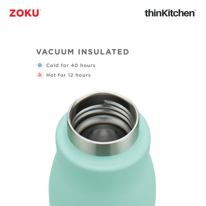Zoku Aqua Stainless Steel Bottle, 500ml