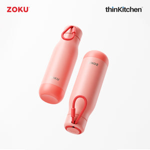 Zoku Coral Stainless Steel Bottle, 500ml