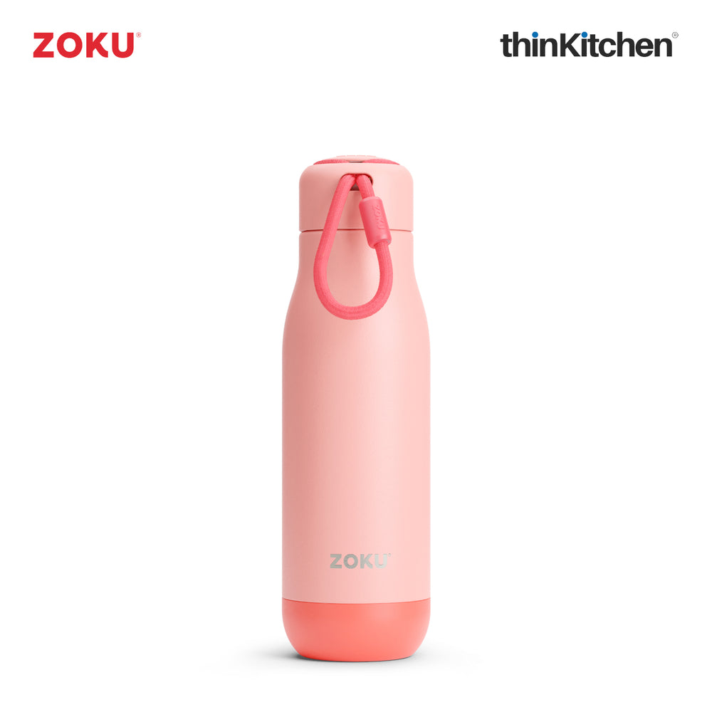 Premium Coral 530ml Thermo Steel Insulated Water Bottle for Hot & Cold Drinks
