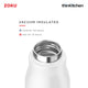 Zoku Stainless Steel Bottle, White, 500ml