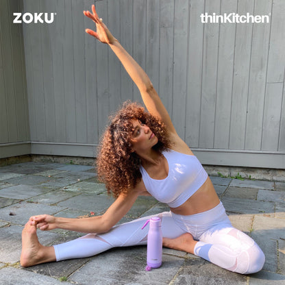 Zoku 18oz Lavender Stainless Steel Bottle