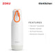 Zoku 18oz White Camo Stainless Bottle