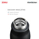 Zoku Stainless Steel Bottle, 750ml - Black