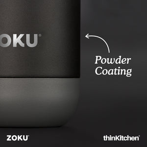 Zoku Stainless Steel Bottle, 750ml - Black