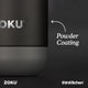 Zoku Stainless Steel Bottle, 750ml - Black
