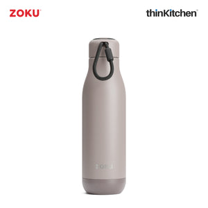 Zoku Stainless Steel Bottle, 750 ml - Ash