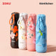 Zoku Stainless Steel Rose Petal Bottle, Pink, 750ml