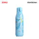 Zoku Stainless Steel Sky Lily Floral Bottle, Blue, 750ml
