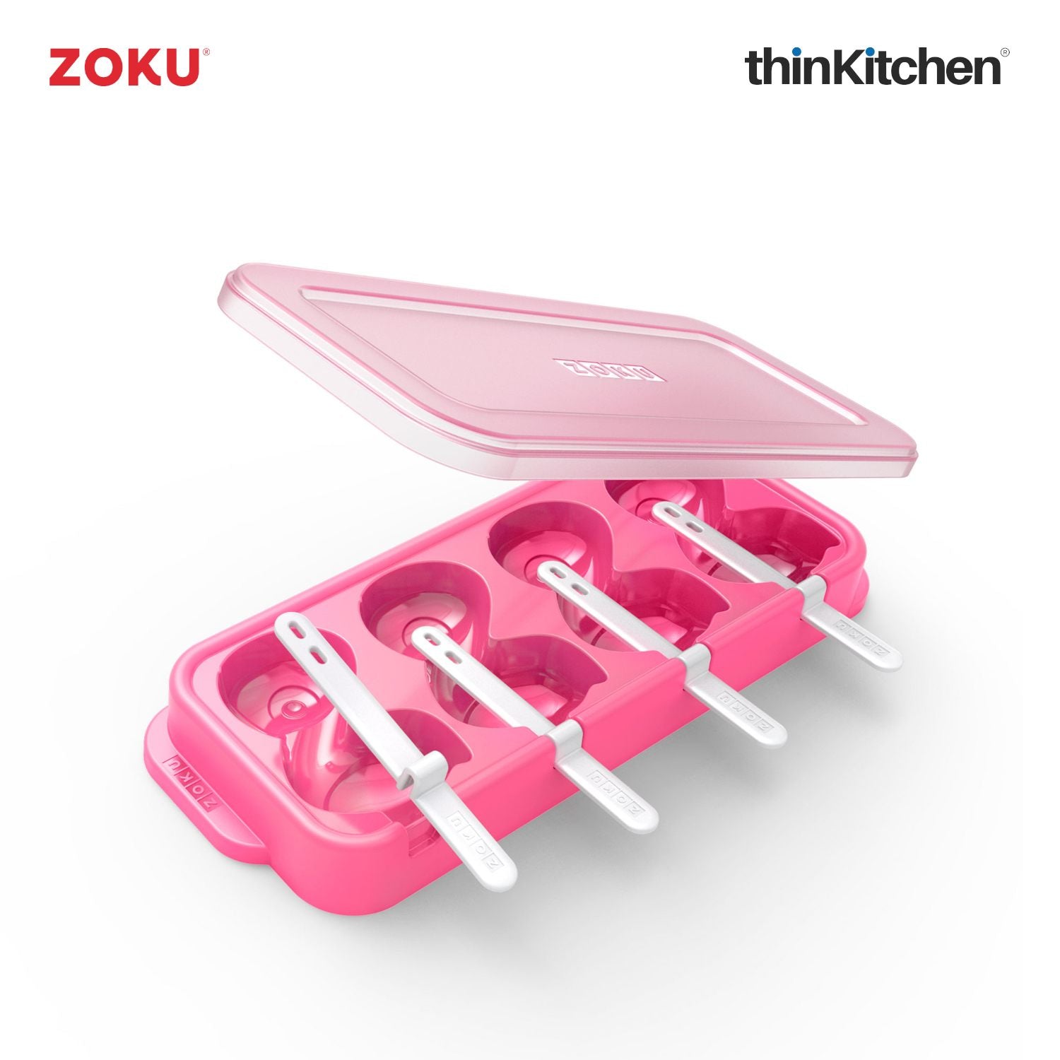 Zoku Flamingo Ice Pop Mold | Set of 4 - 17