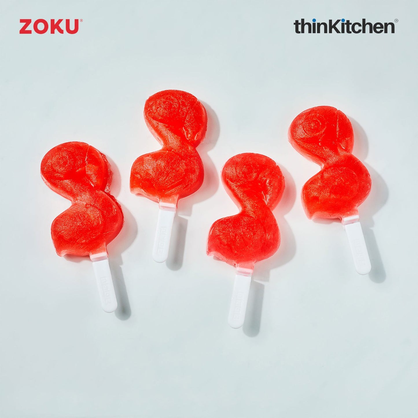 Zoku Flamingo Ice Pop Mold | Set of 4