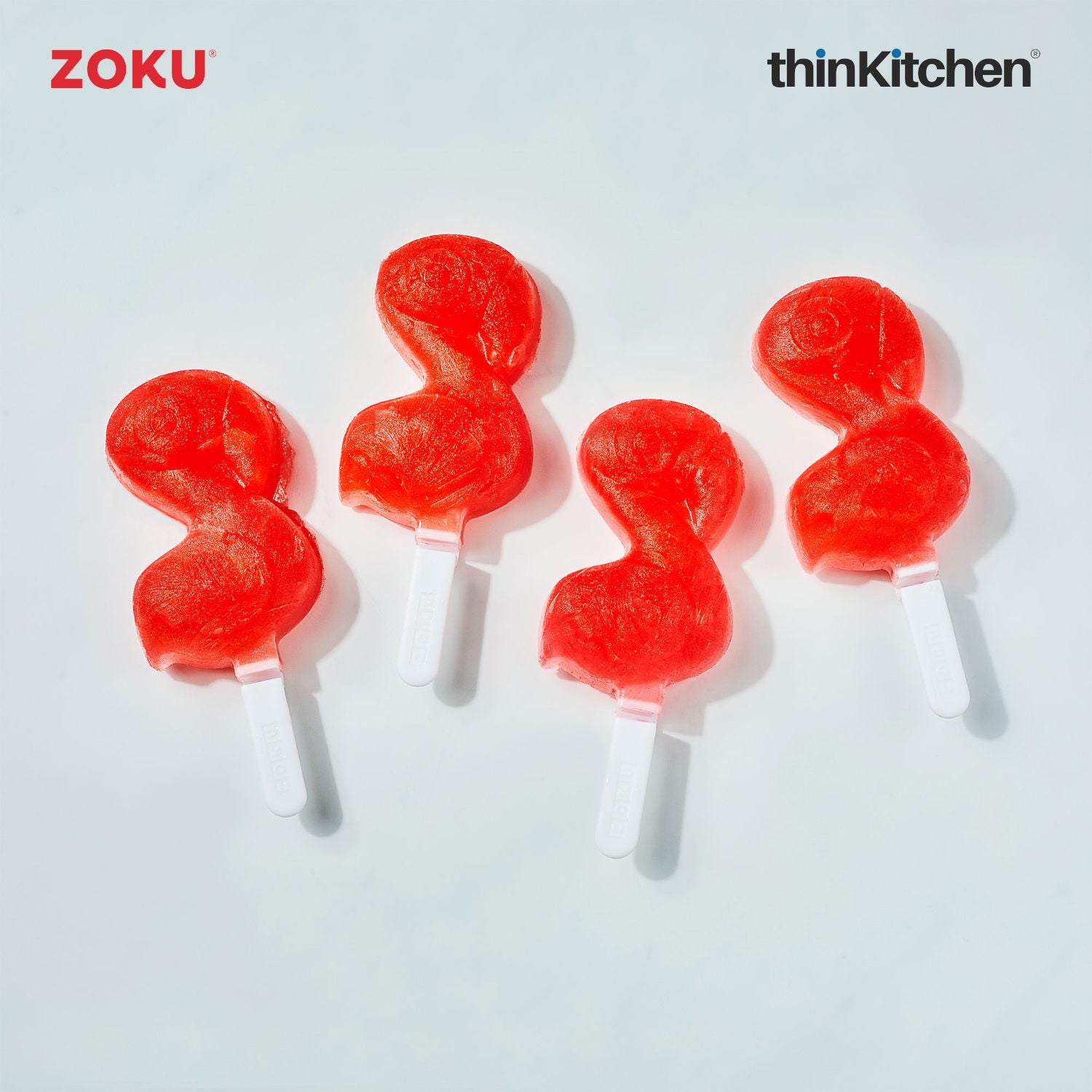 Zoku Flamingo Ice Pop Mold | Set of 4 - 9