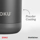 Zoku 3in1 Stainless Steel Tumbler, 350ml - Black