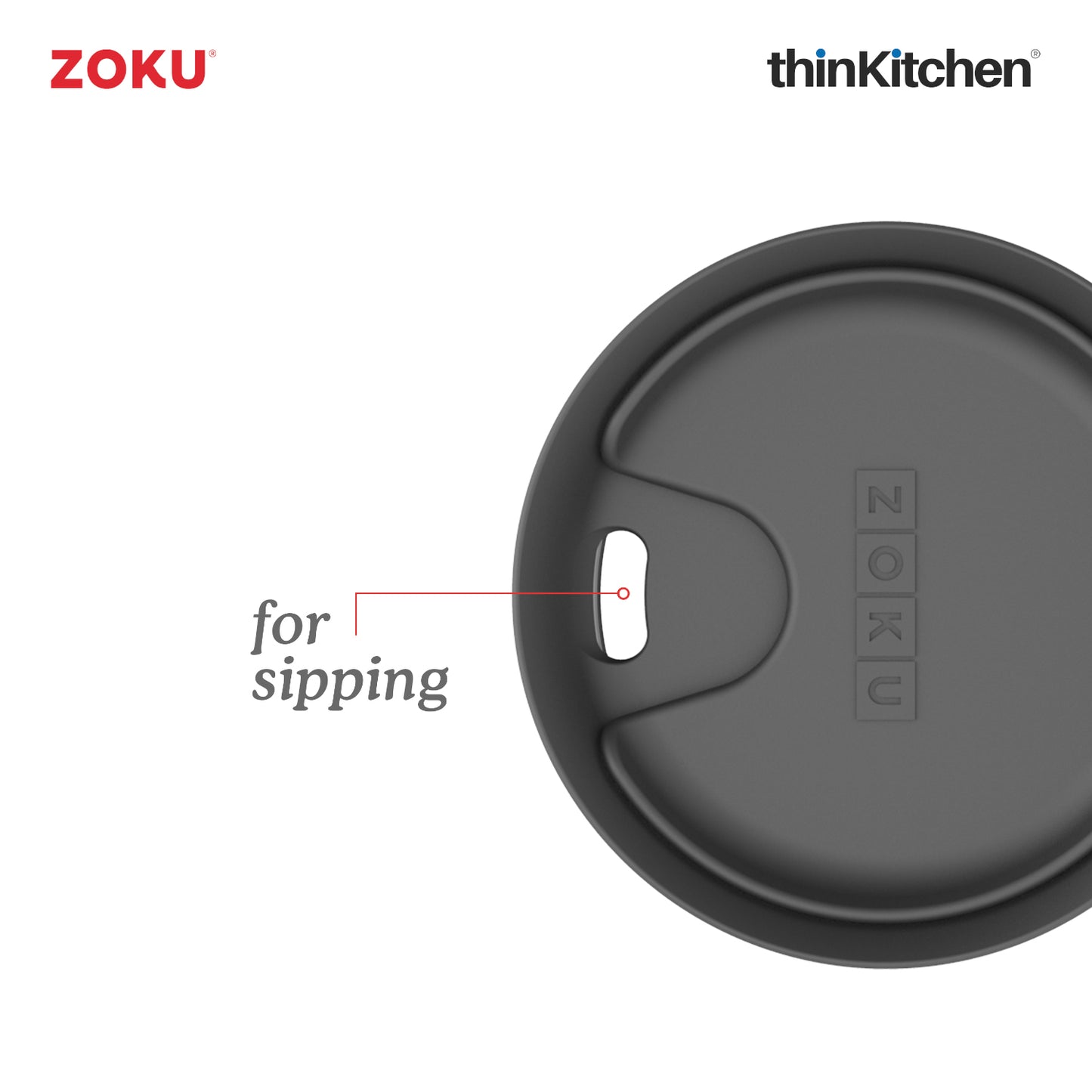 Zoku 12oz Aqua 3in1 Tumbler