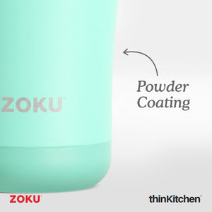 Zoku 3in1 Stainless Steel Tumbler, 350 ml - Aqua
