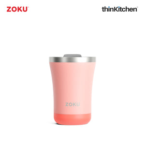 Zoku 3in1 Stainless Steel Tumbler, 350ml - Coral