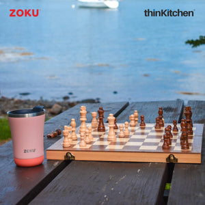 Zoku 3in1 Stainless Steel Tumbler, 350ml - Coral