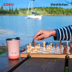 Zoku 3in1 Stainless Steel Tumbler, 350ml - Coral