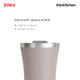 Zoku 3in1 Stainless Steel Tumbler, 350 ml - Ash