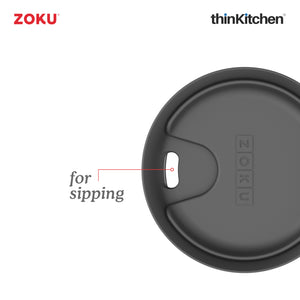 Zoku 3in1 Stainless Steel Tumbler, 350 ml - Ash