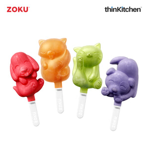 Zoku Cat & Dog Ice Pop Mold