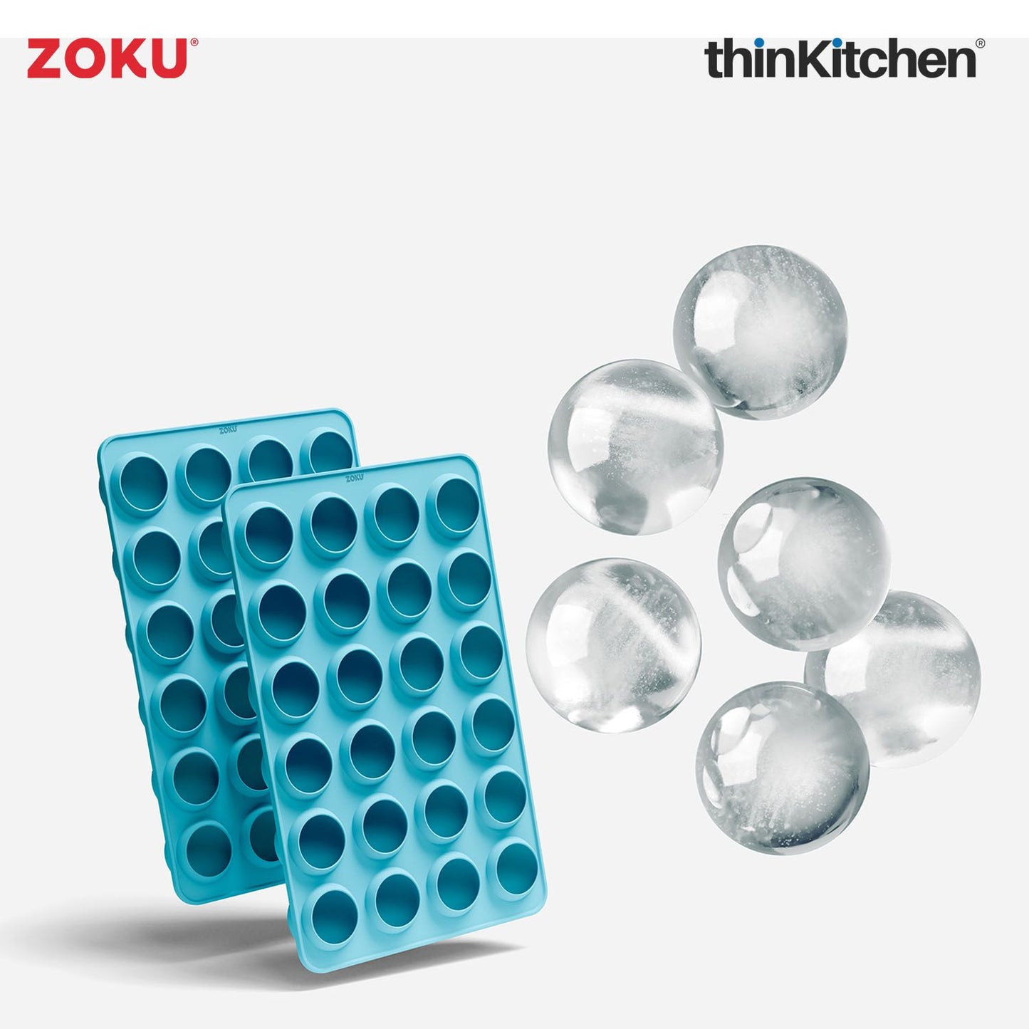 Mini Spheres Ice Trays set/2