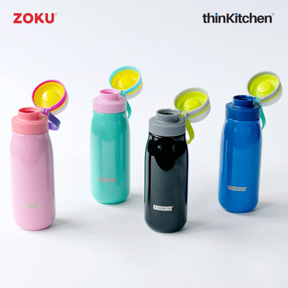Zoku Ultralight Stainless Steel Bottle Blue
