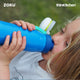 Zoku Ultralight Stainless Steel Bottle, Blue, 500ml